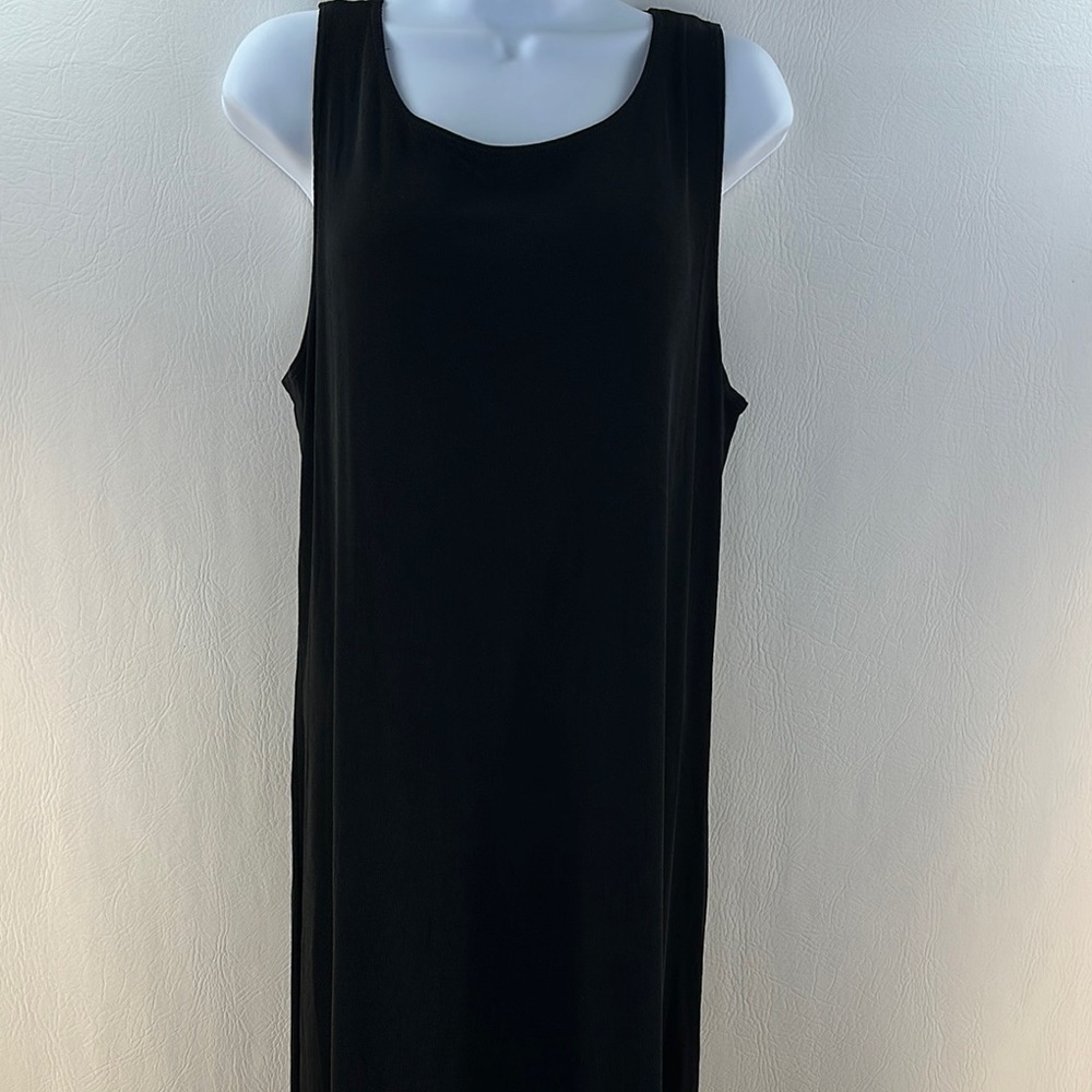Chico’s Travelers Midi Black Dress